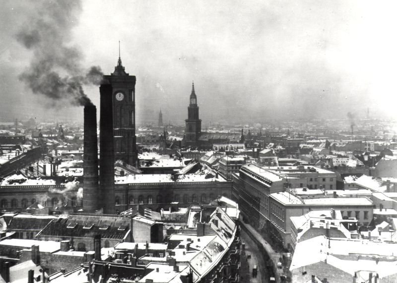 Blick zum Roten Rathaus, 1920