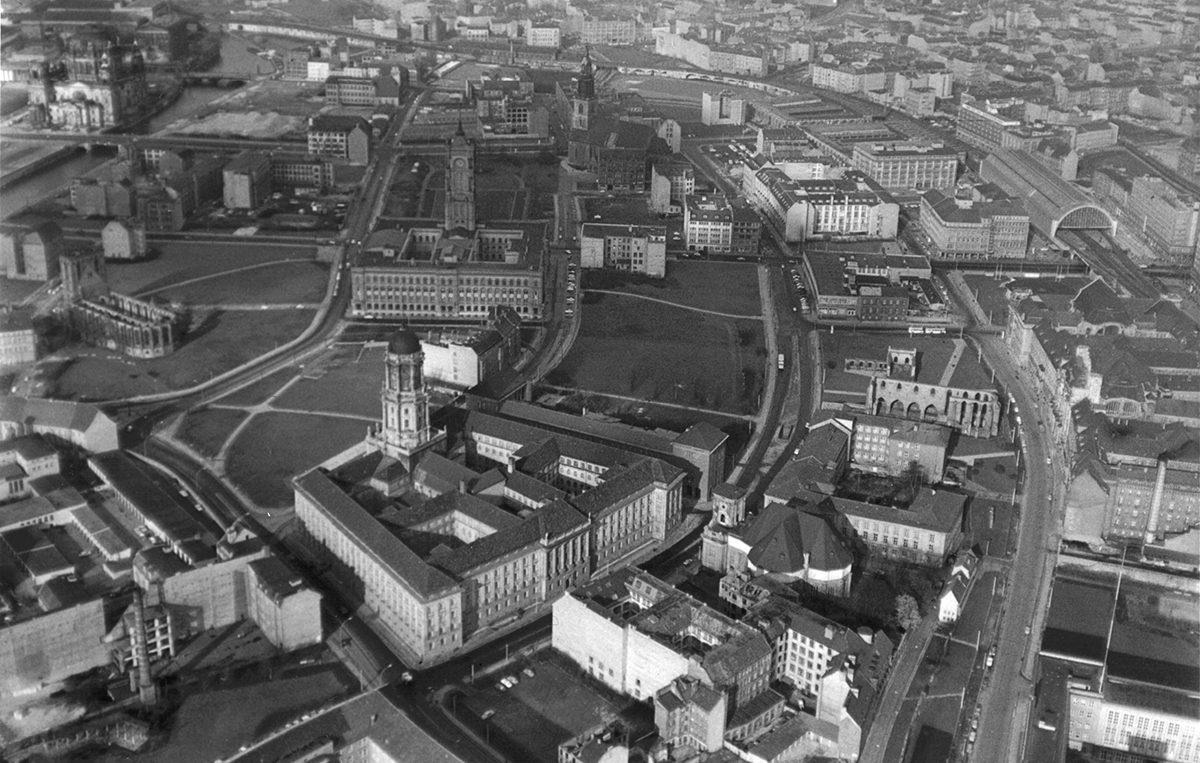 Luftbild Molkenmarkt, 1965